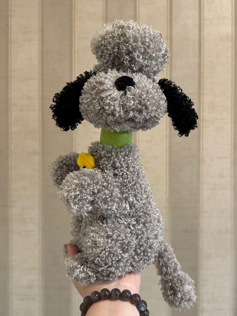 Dog plush from Montpellier that inspired SoftLore